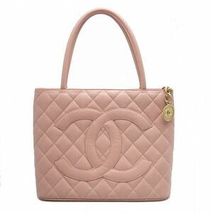 Chanel Tote Bag Reprint Caviar Skin Pink